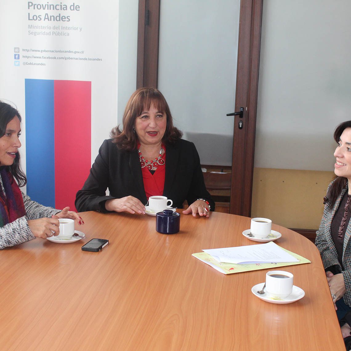 Autoridades de Integra y de la Gobernaciión Provincial de los Andes analizan avance del nuevo jardín en Rinconada