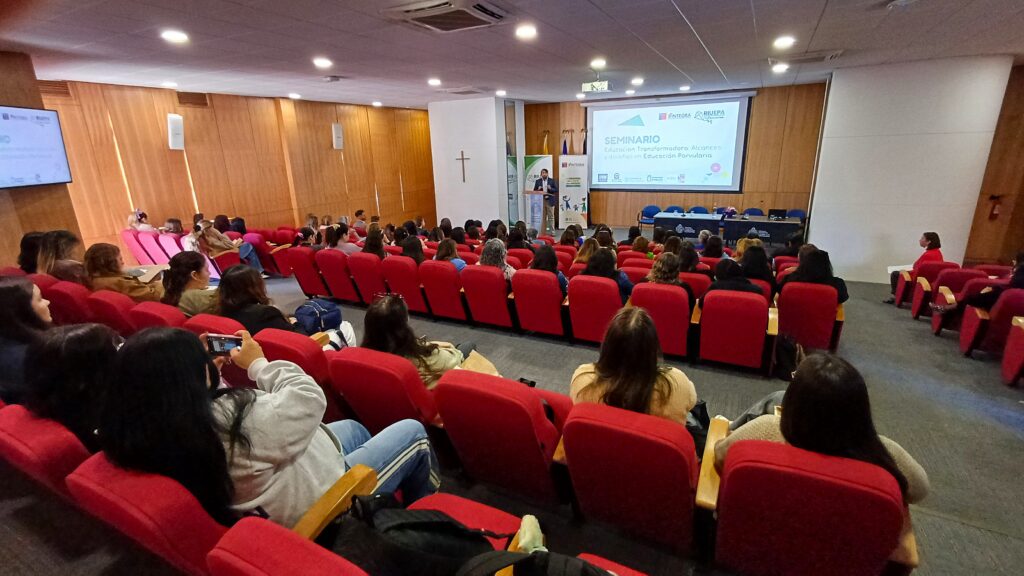Vista general del seminario “Educación Transformadora: alcances y desafíos en Educación Parvularia”.